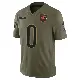 ＃0 Men's Ricky Stromberg Olive Limited Chicago Bears 2025 Salute to Service Jersey