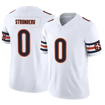 ＃0 Youth Ricky Stromberg White Limited Chicago Bears Vapor F.U.S.E. Jersey