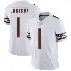 ＃1 Men's Jaylon Johnson White Limited Chicago Bears Vapor Untouchable Jersey