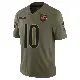 ＃10 Men's Luther Burden III Olive Limited Chicago Bears 2025 Salute to Service Jersey