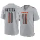 ＃11 Men's Case Keenum Gray Game Chicago Bears Atmosphere Fashion Jersey