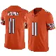 ＃11 Youth Case Keenum Orange Limited Chicago Bears Alternate Vapor Jersey