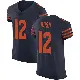 ＃12 Men's Devin Bush Navy Blue Elite Chicago Bears Alternate Vapor Untouchable Jersey