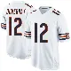 ＃12 Men's Devin Duvernay White Game Chicago Bears Jersey