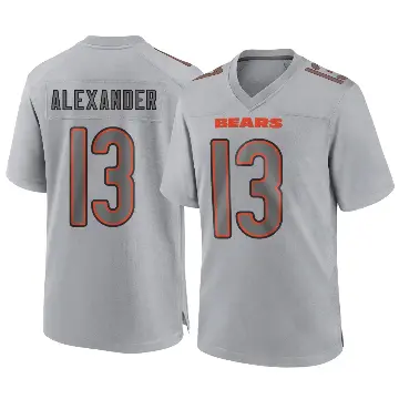 ＃13 Youth Maurice Alexander Gray Game Chicago Bears Atmosphere Fashion Jersey