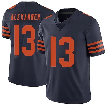 ＃13 Youth Maurice Alexander Navy Blue Limited Chicago Bears Alternate Vapor Untouchable Jersey