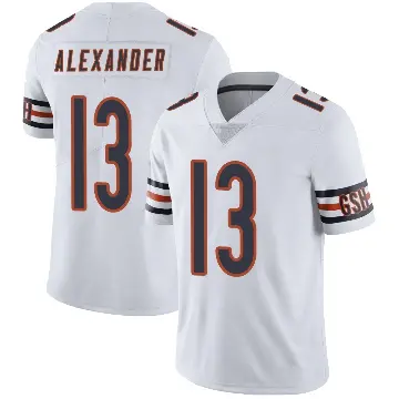 ＃13 Youth Maurice Alexander White Limited Chicago Bears Vapor Untouchable Jersey