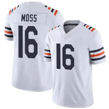 ＃16 Youth Miller Moss White Limited Chicago Bears Alternate Classic Vapor Jersey