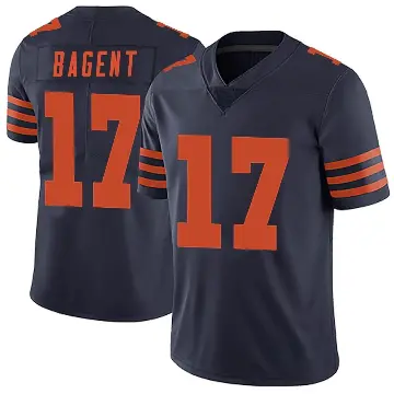 ＃17 Youth Tyson Bagent Navy Blue Limited Chicago Bears Alternate Vapor Untouchable Jersey
