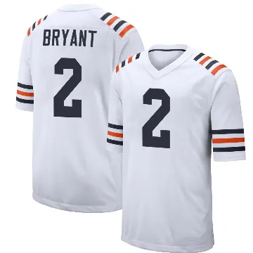 ＃2 Men's Coby Bryant White Game Chicago Bears Alternate Classic Jersey