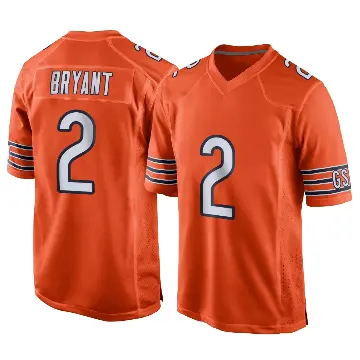 ＃2 Youth Coby Bryant Orange Game Chicago Bears Alternate Jersey