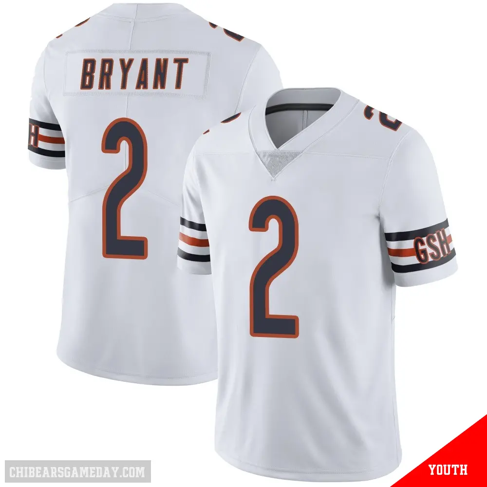 ＃2 Youth Coby Bryant White Limited Chicago Bears Vapor Untouchable Jersey