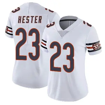＃23 Women's Devin Hester White Limited Chicago Bears Vapor Untouchable Jersey