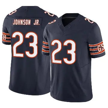 ＃23 Youth Anthony Johnson Jr. Navy Limited Chicago Bears Vapor F.U.S.E. Jersey