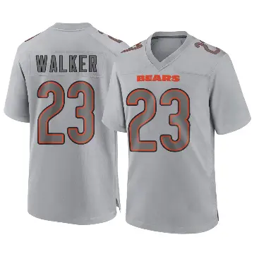 ＃23 Youth Jeremiah Walker Gray Game Chicago Bears Atmosphere Fashion Jersey