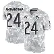 ＃24 Men's Malik Muhammad Arctic Camo Limited Chicago Bears 2024 Salute to Service Jersey