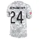 ＃24 Men's Malik Muhammad Arctic Camo Limited Chicago Bears 2024 Salute to Service Jersey