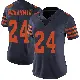 ＃24 Women's Malik Muhammad Navy Blue Limited Chicago Bears Alternate Vapor Untouchable Jersey