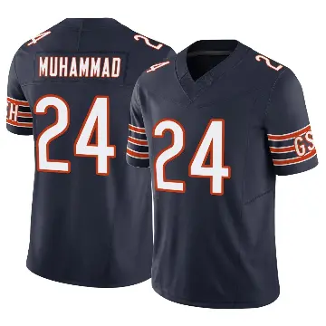 ＃24 Youth Malik Muhammad Navy Limited Chicago Bears Vapor F.U.S.E. Jersey