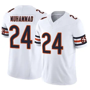 ＃24 Youth Malik Muhammad White Limited Chicago Bears Vapor F.U.S.E. Jersey