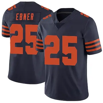 ＃25 Youth Trestan Ebner Navy Blue Limited Chicago Bears Alternate Vapor Untouchable Jersey