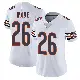 ＃26 Women's Shaun Wade White Limited Chicago Bears Vapor Untouchable Jersey