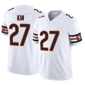 ＃27 Youth Jonathan Kim White Limited Chicago Bears Vapor F.U.S.E. Jersey