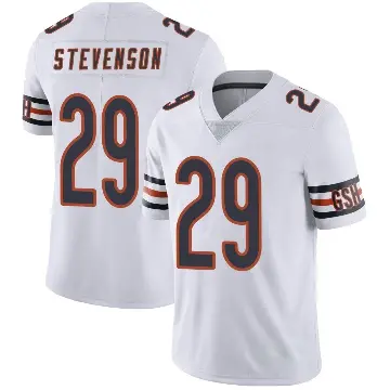 ＃29 Men's Tyrique Stevenson White Limited Chicago Bears Vapor Untouchable Jersey
