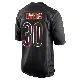 ＃30 Men's Gervarrius Owens Black Game Chicago Bears Carbon Fashion Jersey