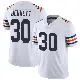 ＃30 Youth Coleman Bennett White Limited Chicago Bears Alternate Classic Vapor Jersey