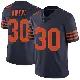 ＃30 Youth Gervarrius Owens Navy Blue Limited Chicago Bears Alternate Vapor Untouchable Jersey