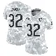 ＃32 Women's Terell Smith Arctic Camo Limited Chicago Bears 2024 Salute to Service Jersey