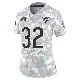 ＃32 Women's Terell Smith Arctic Camo Limited Chicago Bears 2024 Salute to Service Jersey