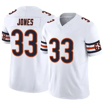 ＃33 Men's Jaylon Jones White Limited Chicago Bears Vapor F.U.S.E. Jersey