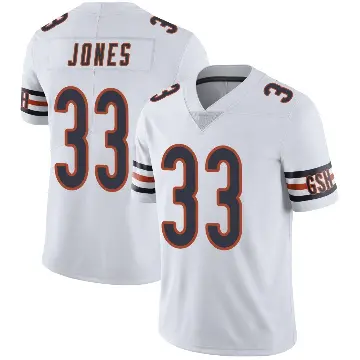 ＃33 Men's Jaylon Jones White Limited Chicago Bears Vapor Untouchable Jersey