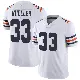 ＃33 Youth Ian Wheeler White Limited Chicago Bears Alternate Classic Vapor Jersey