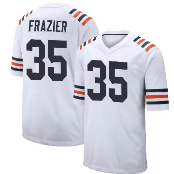 ＃35 Youth Zah Frazier White Game Chicago Bears Alternate Classic Jersey