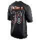 ＃38 Men's Douglas Coleman III Black Game Chicago Bears Carbon Fashion Jersey