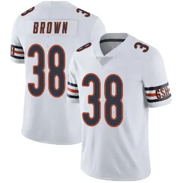 ＃38 Youth Brittain Brown White Limited Chicago Bears Vapor Untouchable Jersey