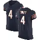 ＃4 Men's D'Andre Swift Navy Elite Chicago Bears Team Color Vapor Untouchable Jersey