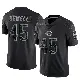 ＃45 Youth Nephi Sewell Black Limited Chicago Bears Reflective Jersey