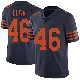 ＃46 Men's Luke Elkin Navy Blue Limited Chicago Bears Alternate Vapor Untouchable Jersey