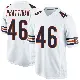 ＃46 Youth Jon Rhattigan White Game Chicago Bears Jersey