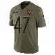 ＃47 Men's Paul Lasike Olive Limited Chicago Bears 2025 Salute to Service Jersey