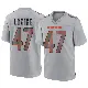 ＃47 Youth Paul Lasike Gray Game Chicago Bears Atmosphere Fashion Jersey