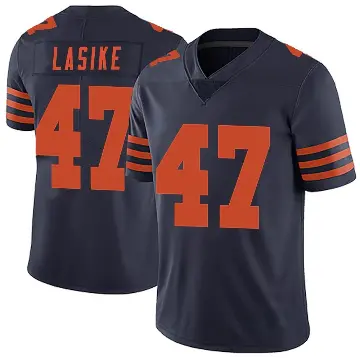 ＃47 Youth Paul Lasike Navy Blue Limited Chicago Bears Alternate Vapor Untouchable Jersey