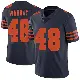 ＃48 Men's Jordan Murray Navy Blue Limited Chicago Bears Alternate Vapor Untouchable Jersey