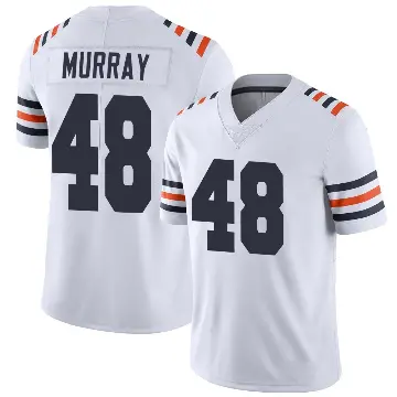 ＃48 Men's Jordan Murray White Limited Chicago Bears Alternate Classic Vapor Jersey