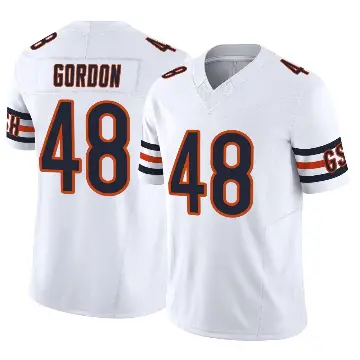 ＃48 Men's Thomas Gordon White Limited Chicago Bears Vapor F.U.S.E. Jersey