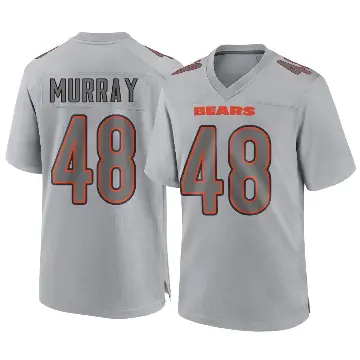 ＃48 Youth Jordan Murray Gray Game Chicago Bears Atmosphere Fashion Jersey